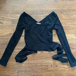 Reformation Pelato Wrap Top XS